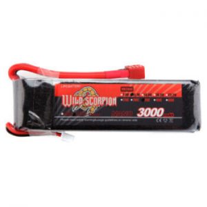 Wild Scorpion 11.1V 3000mAh 35C 3S Li-po Battery