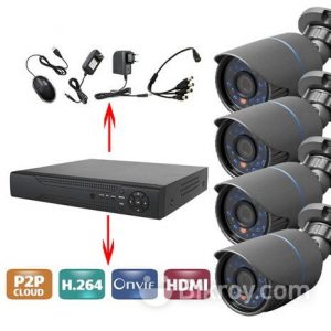 CC CAMERA (taiwan Brand) 04 pcs, DVR with 500gb HDD