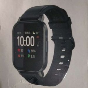 Xiaomi Haylou LS02 Touch Screen Square Shape Smart Watch Black